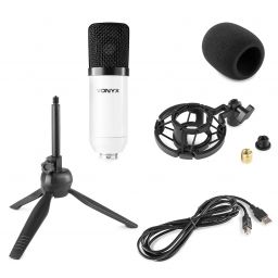 Vonyx CM300W Micrófono de estudio USB Blanco 173510 2