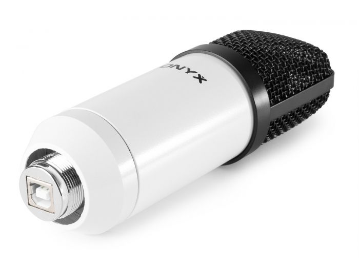 Vonyx CM300W Micrófono de estudio USB Blanco 173510