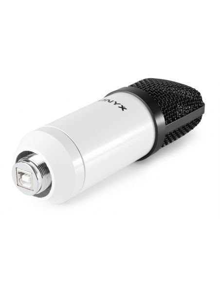 Vonyx CM300W Micrófono de estudio USB Blanco 173510