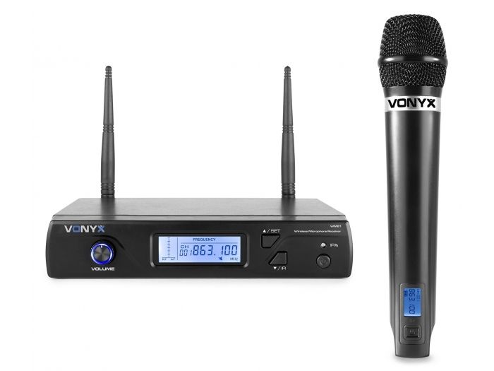 Vonyx WM61 Wirel.Micro UHF 16 Ch 1 Micro | Mas Que Sonido