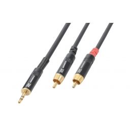 PD-Connex CX85-1 Cable 3.5 Stereo- 2xRCA Macho 1.5m 177033 - 1