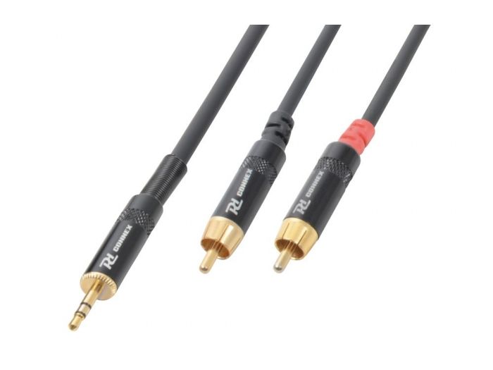 PD-Connex CX85-1 Cable 3.5 Stereo- 2xRCA Macho 1.5m 177033 - 1