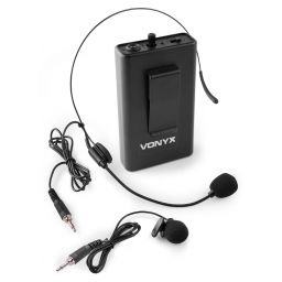 Vonyx BP10 Petaca con micro de cabeza 863.1 MHz 179256 - 1