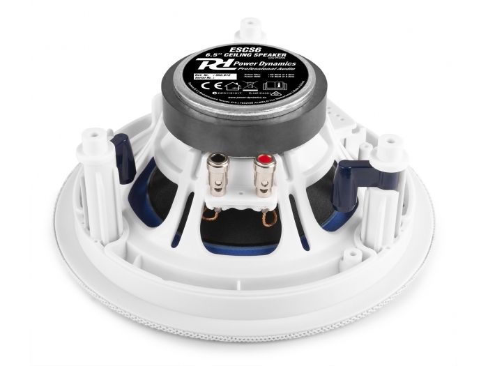 Power Dynamics ESCS6 Conjunto altavoces de techo de bajo perfil 6,5” 952612