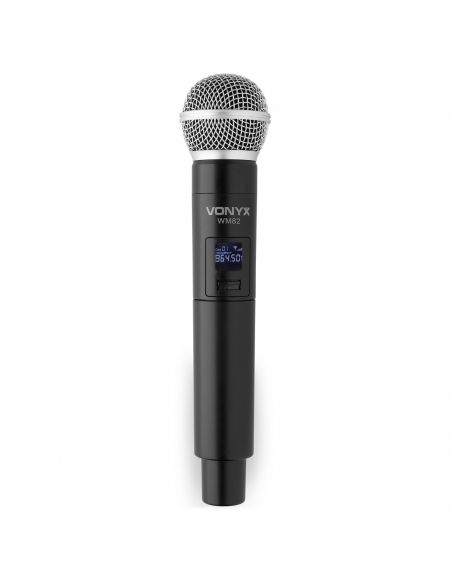 Vonyx WM82C Micro UHF digital 2ch BP+HH | Mas Que Sonido