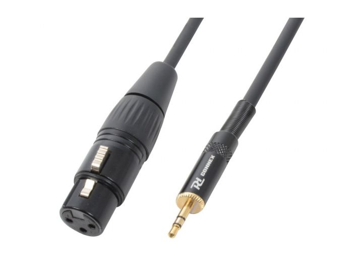 PD-Connex CX50-05 Cable XLR Hembra - Jack 3,5mm Estereo 0,5m 177116 - 1