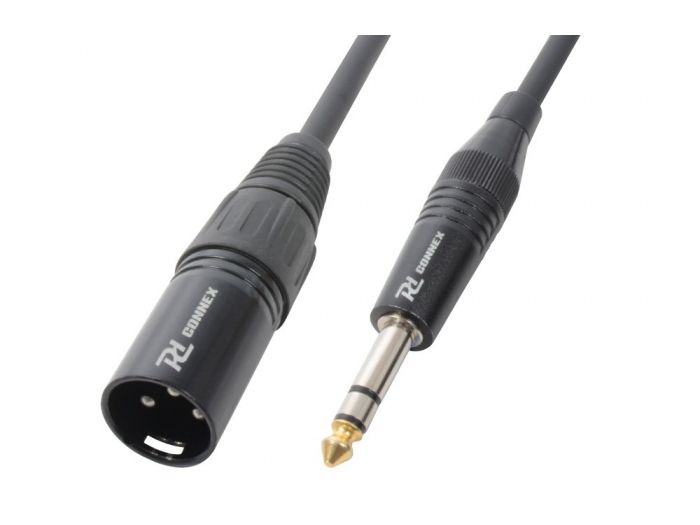 PD-Connex CX44-8 Cable XLR macho-Jack 6.3 Stereo 8.0m 177081 - 1