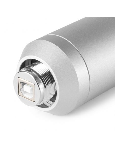 Vonyx CM320S Micrófono estudio USB Titanio con Echo 173552 - 10