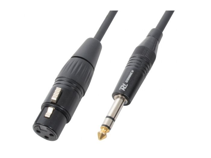 PD-Connex CX46-1 Cable XLR Hembra/6.3mm Stereo 1.5m 177083 - 1
