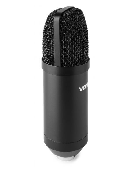 Vonyx CMS300B Micrófono de estudio Set USB Negro 173512