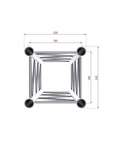 beamZ Pro P24-L050 Deco Truss 0,5m 182540