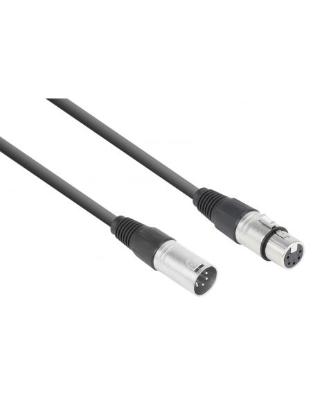 PD-Connex CX102-1 Cable 5-PIN DMX Macho XLR - Hembra XLR 1.5m 177923 - 1