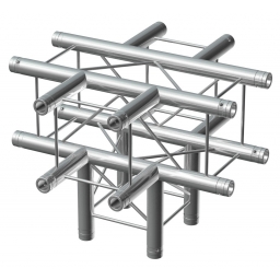 beamZ Pro P24-C55 Deco Truss 5-way T junction 182559