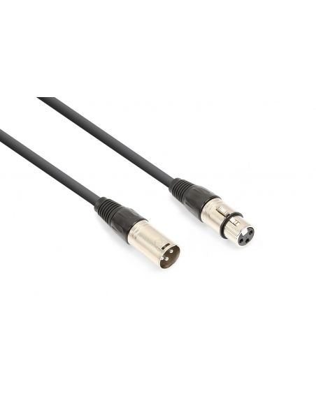 Vonyx CX350-6 DMX Cable 3-Pin XLR Macho - XLR Hembra 6m (110Ohm) 177793 - 1