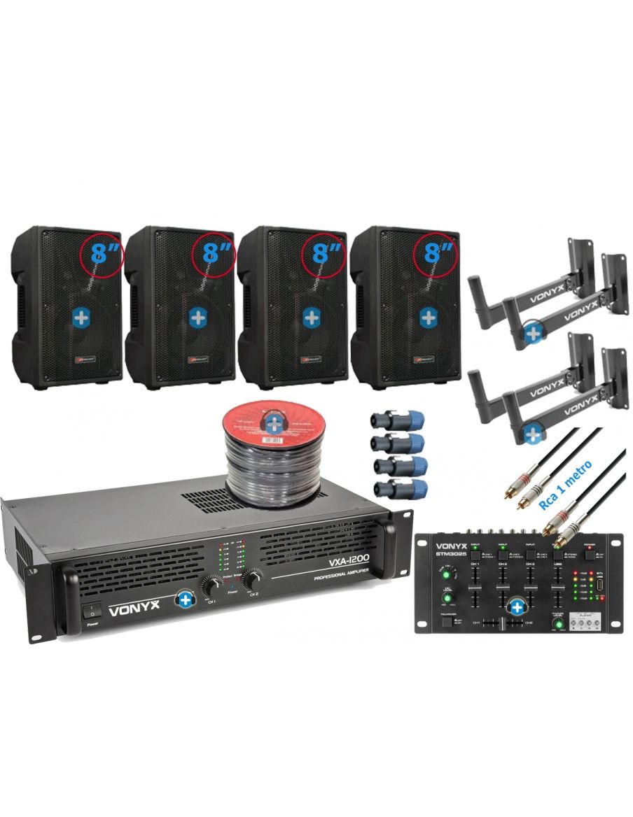 Equipo de sonido Pro PACK ROCHESTER