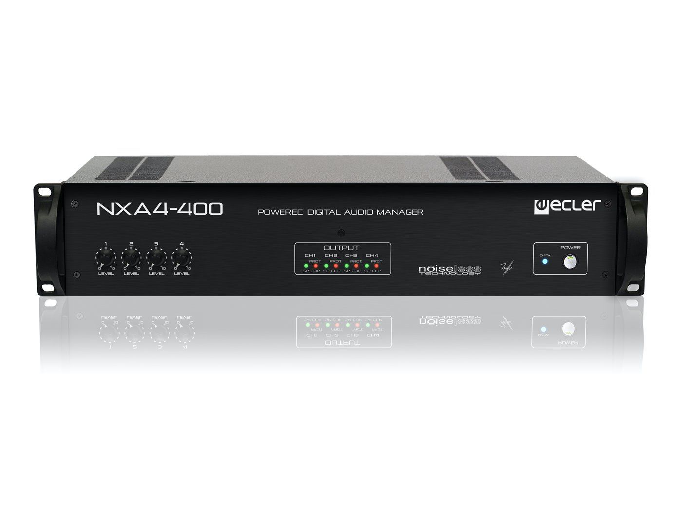 ECLER Gestores Digitales De Audio  4x400 WRMS | DSP | Clase D | Silencioso | TP-NET | EclerNet NXA4-400