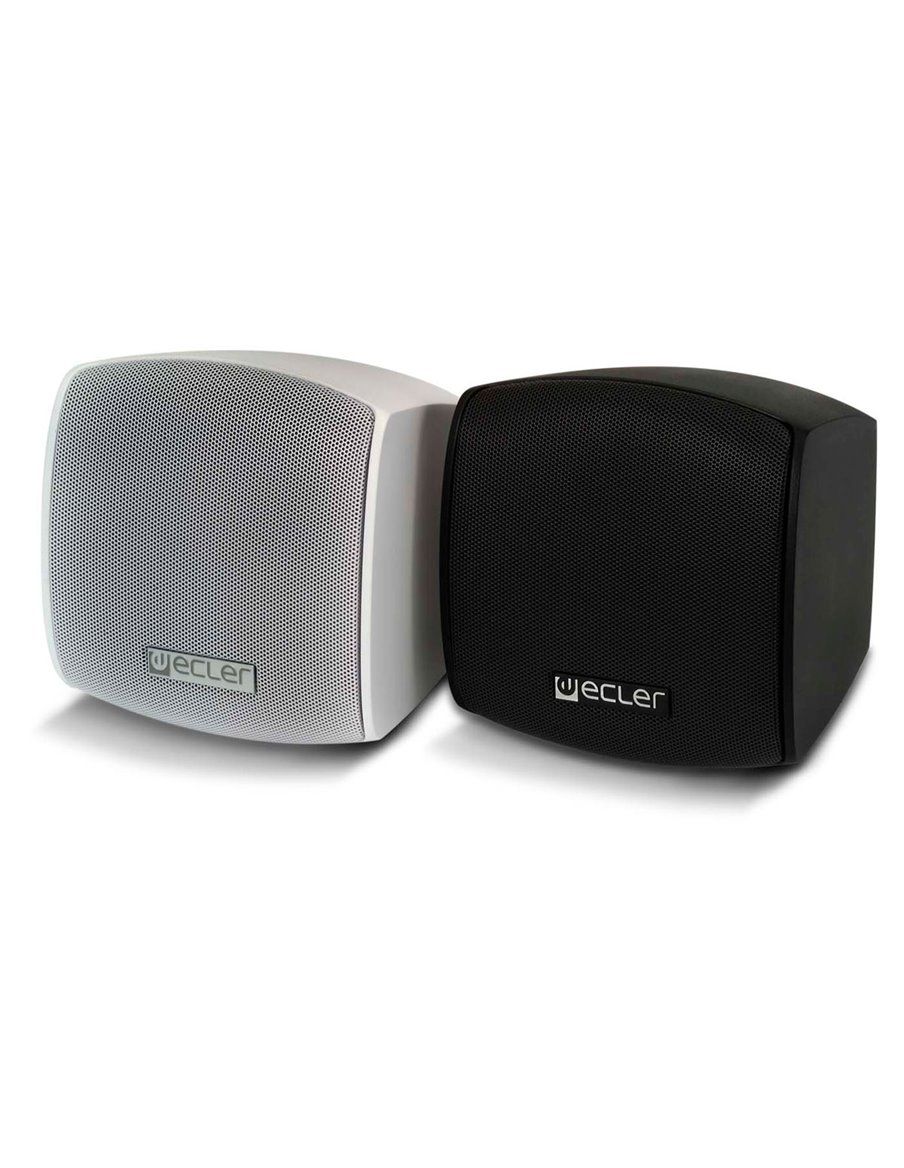 ECLER Cajas Acústicas  3" | 2 vías | 25 WRMS | Giugiaro Design AUDEO103