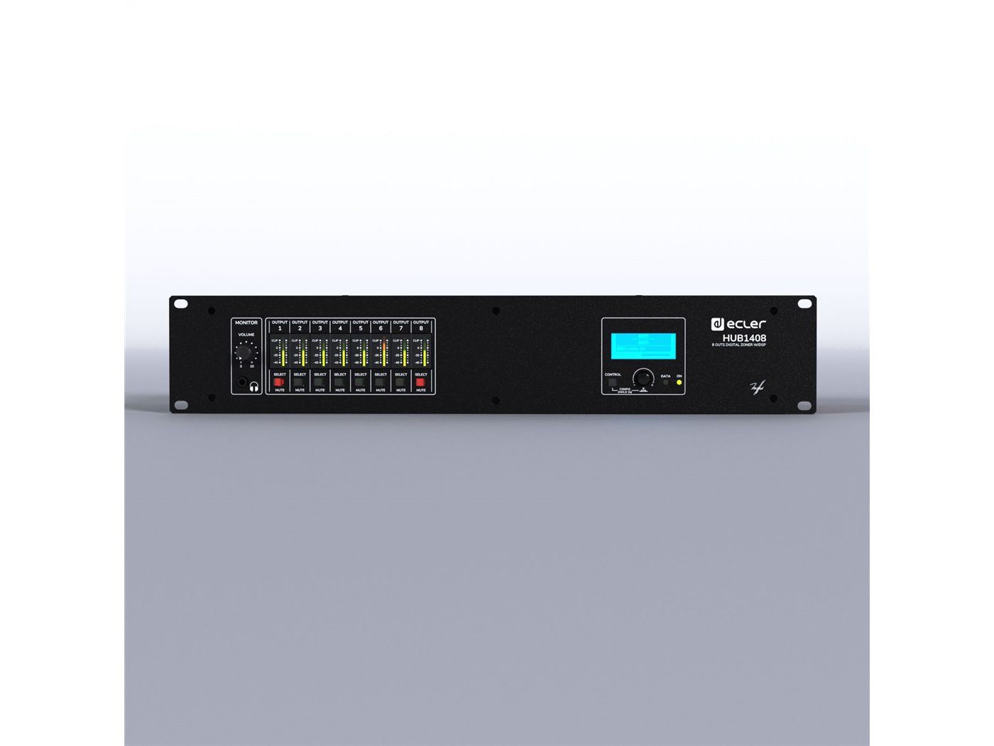 ECLER Matrices Digitales  14x8 | zonificación digital | DSP | plug&play HUB1408