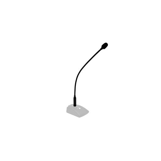 ECLER Micrófonos  55 cm / 21,7 | Micrófono de condensador| cuello de cisne eMCN2 2