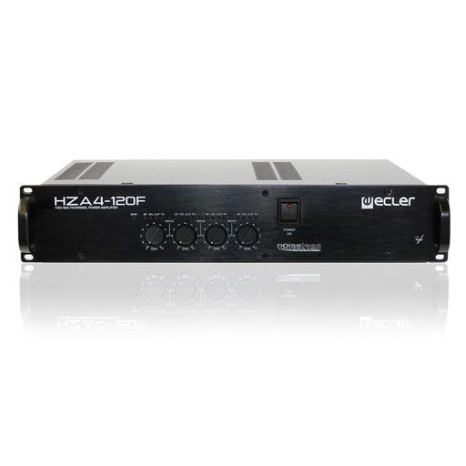 ECLER Alta Impedancia  4x120 WRMS | Flexi-power | SPM 100 tech | amplificador HZA4-120F 2