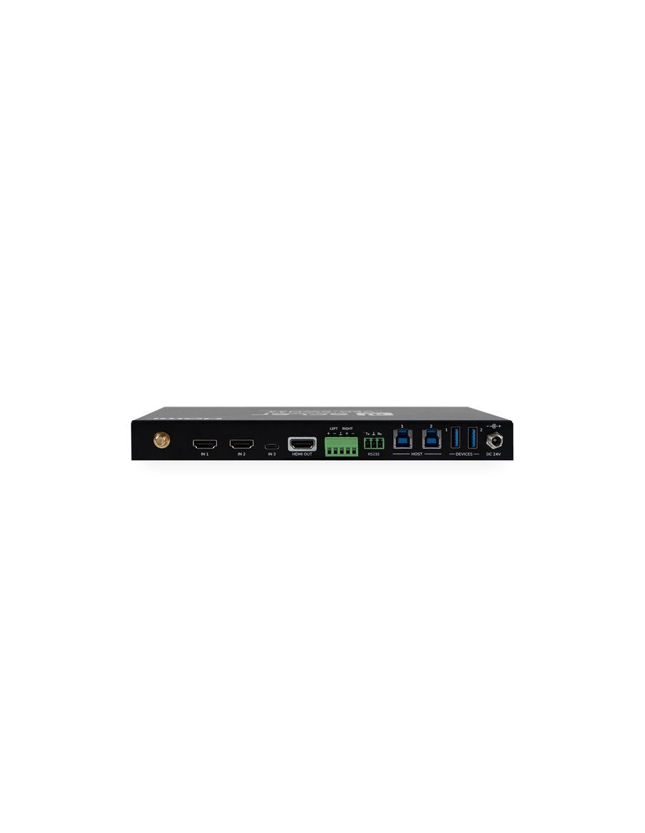 ECLER Selectores y Matrices  Selector 4K 4x1 para presentaciones | con VEOCast VEO-SWM44