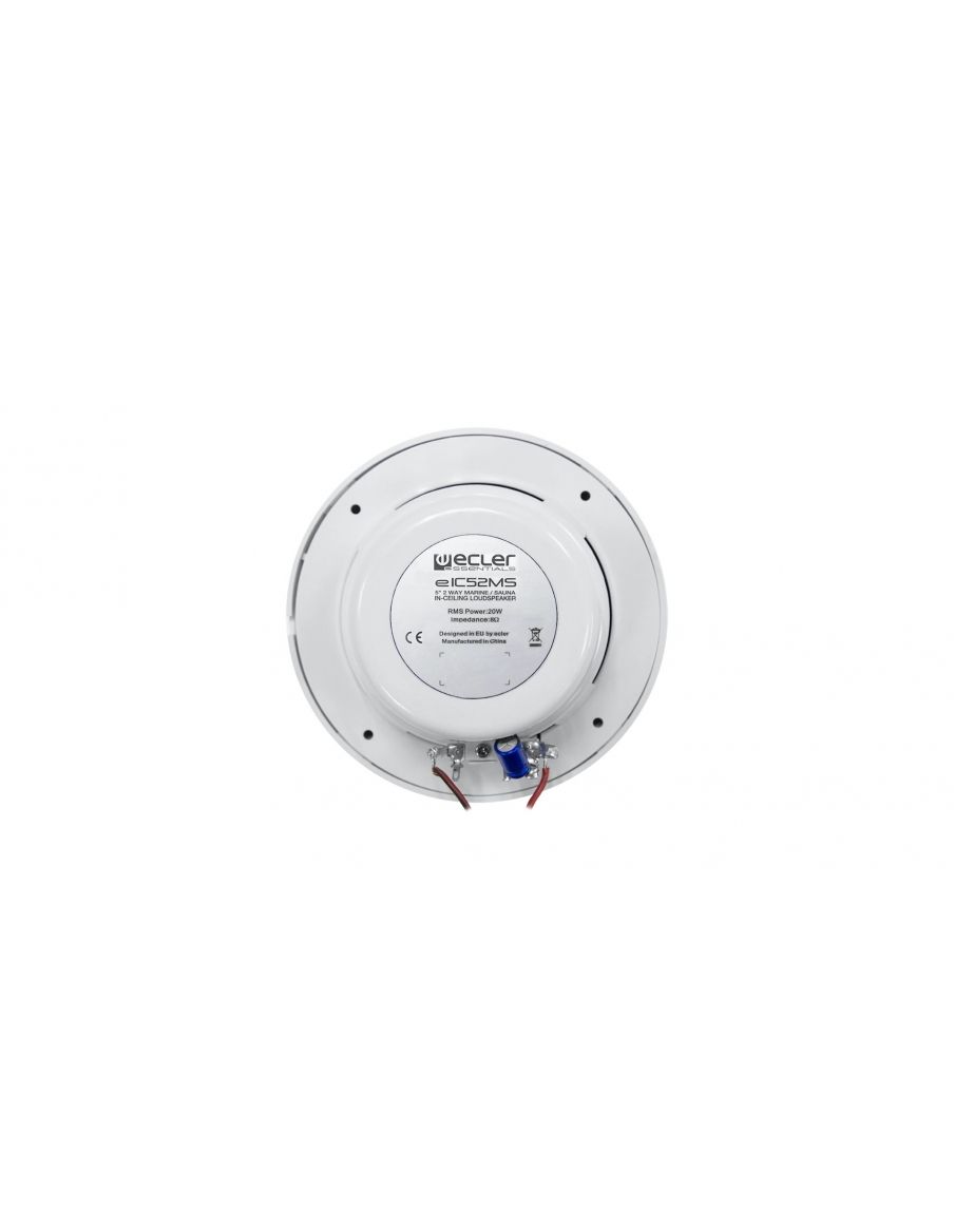 Ecler eIC52MS Altavoz techo Marino 5" tweeter de 1", 20 WRMS @ 8 Ω de potencia nominal. - 3