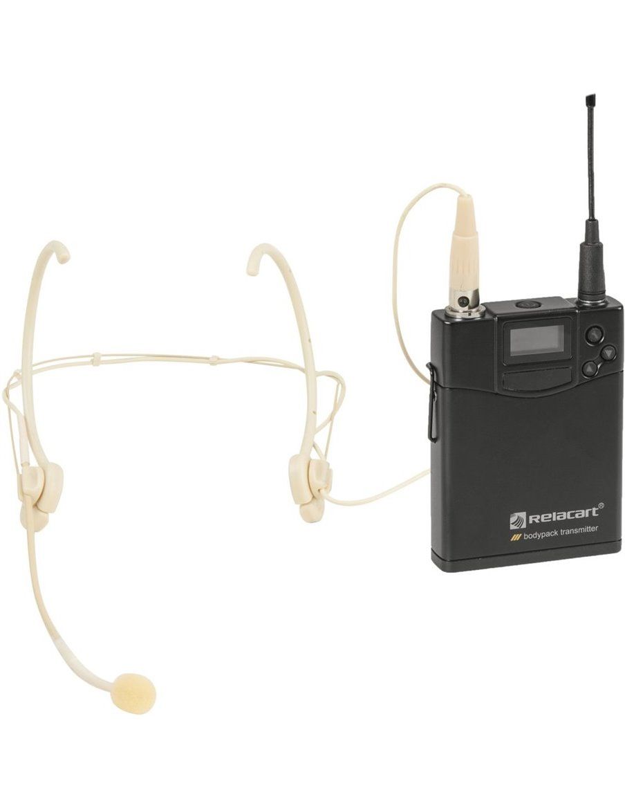 Relacart Set UR-222S Bodypack with HM-600S Headset