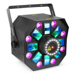 Beamz MultiBox Efecto LED con Laser y Strobo - 1 2