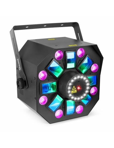 Beamz MultiBox Efecto LED con Laser y Strobo - 8