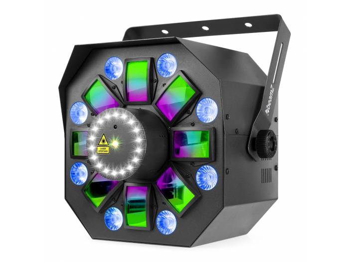 Beamz MultiBox Efecto LED con Laser y Strobo - 10