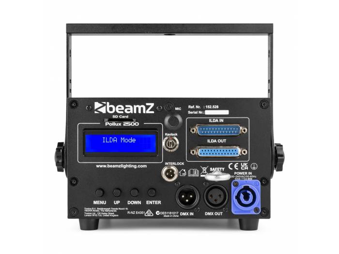 BEAMZ Pollux 2500 Laser Analogico - 7