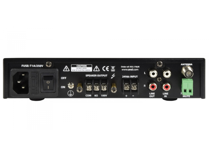 ADASTRA UM60 Amplificador Línea 100V - 4