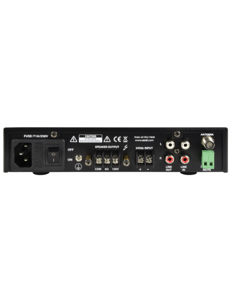ADASTRA UM60 Amplificador Línea 100V - 4