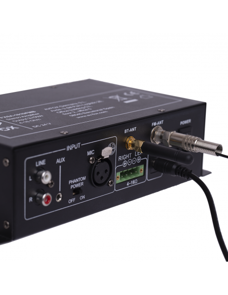 AVFOX FXSA-101DFMB Mini amplificador Estéreo - 4