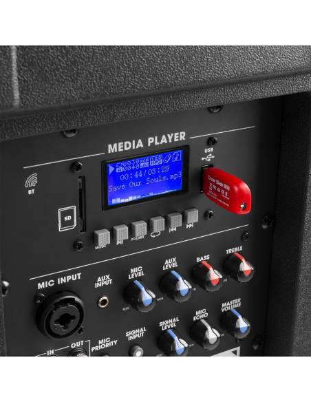 Vonyx VSA500 Sistema Portátil 12" 2HH UHF - 6
