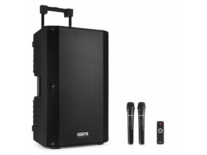 Vonyx VSA700 Sistema Portátil 15" 2HH UHF - 14