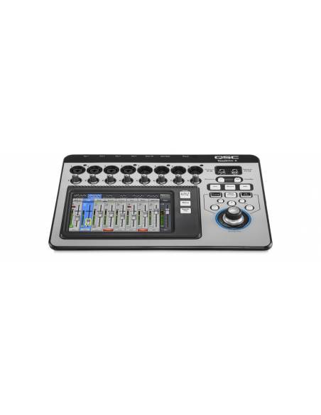 TOUCHMIX-8 Mezclador digital 14Ch: 8 Micro, USB 2-track 4 Aux. Wifi incluido. App