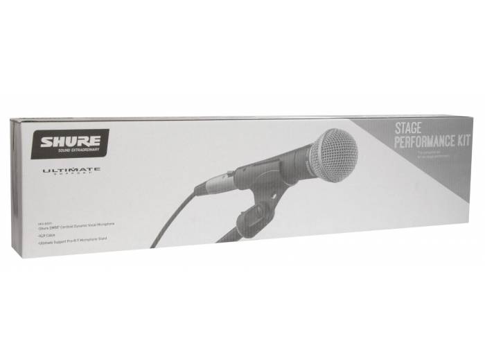 SHURE SM58 Quality Bundle Micrófono + Soporte - 3