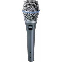 SHURE 
BETA87C
  
    
      
        
      
    
  
                  Micrófono de Condensador Vocal 2