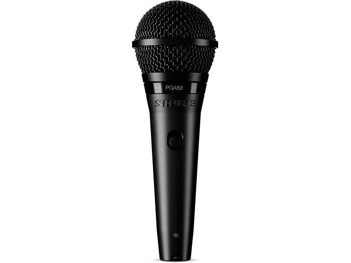 SHURE PGA58 XLR Micrófono cardioide dinámico para voces - 4