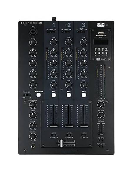DAP Audio CORE MIX-3 USB Mezclador DJ con Interfaz USB - 2