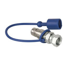 Showtec  CO₂ 3/8 a adaptador Q-Lock macho 61027