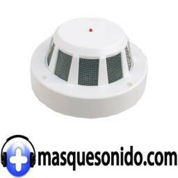 Cámara oculta en sensor de humos con audio