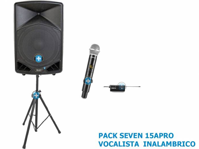 PACK SEVEN 15APRO VOCALISTA  INALAMBRICO BASIC - 3