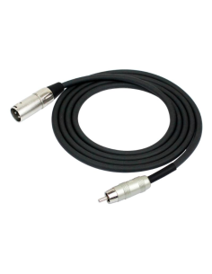 Cable XLR Macho a RCA  3 metros - 1