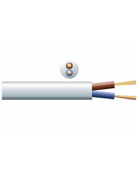 PD-Connex RX12W Cable altavoz linea de 100V. 2 x 1.5mm. 15A. Blanco. 100m  801819 - 9