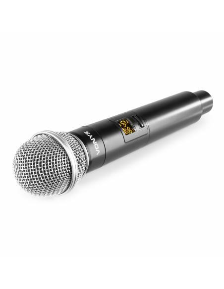 Vonyx WM552 Micrófono inalámbrico UHF dual Plug-and-Play  179211 - 20