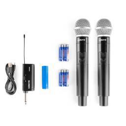 Vonyx WM552 Micrófono inalámbrico UHF dual Plug-and-Play  179211 - 24 2
