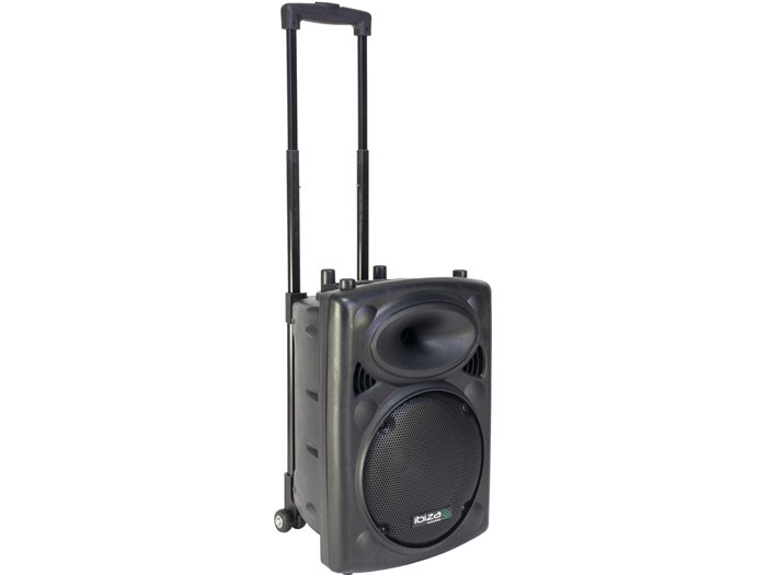 IBIS 10'' PORTABLE KARAOKE SET +VHF MIC/WIRED MIC/USB-SD REC/VOX, BLUETOOTH PORT10VHF- PORT10VHF-BT