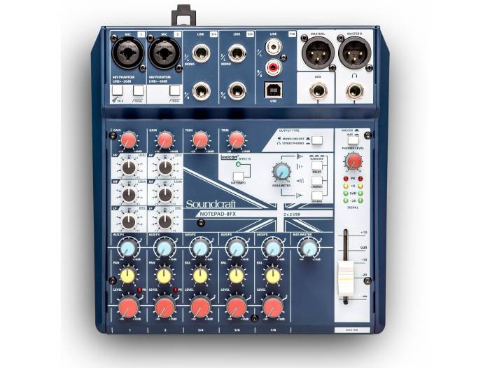 Soundcraft Notepad-8FX - 5